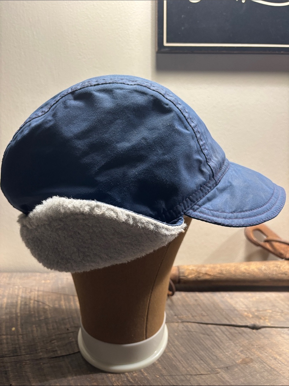 L.L. Bean Vintage Gore Tex Sheep Skin Trapper Hat
